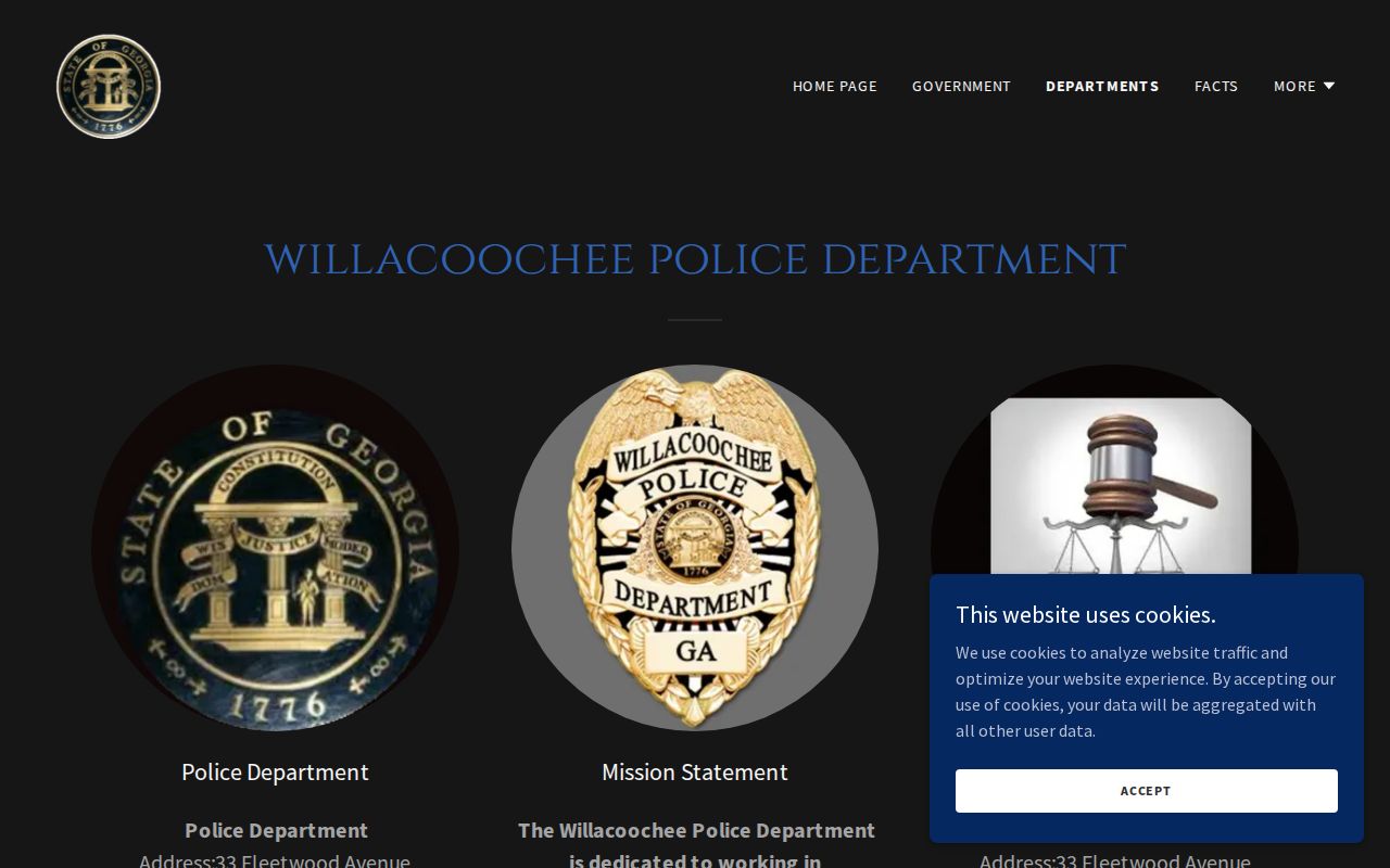 Willacoochee criminal records police and court contacts